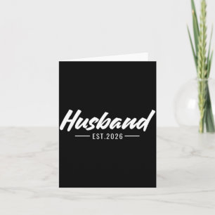 Carte Mariage des couples mariés homme mari 2026