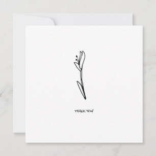Carte Mariage d'illustrations de Doodle en noir et blanc