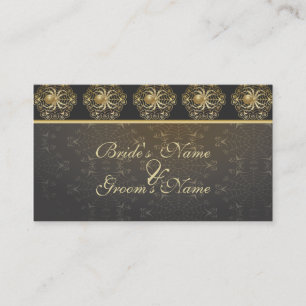 Carte Mariage du site Web Golden Spiders