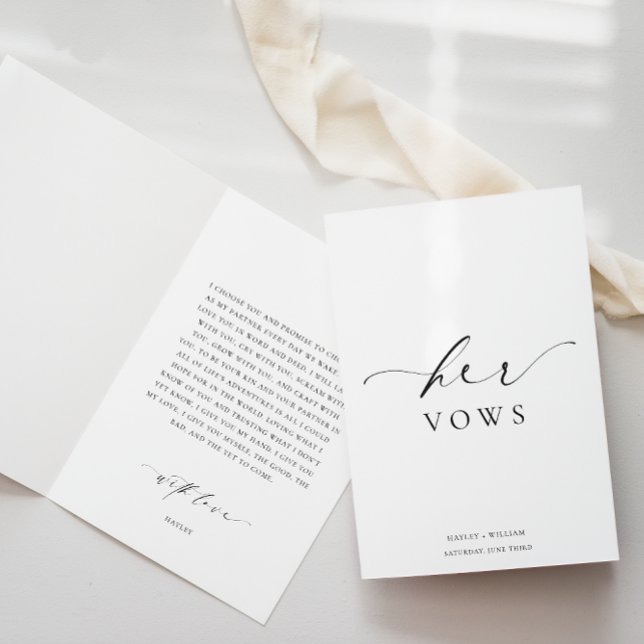 Carte Mariage Ellesmere Her Vows (Her Vows Book Ellesmere)