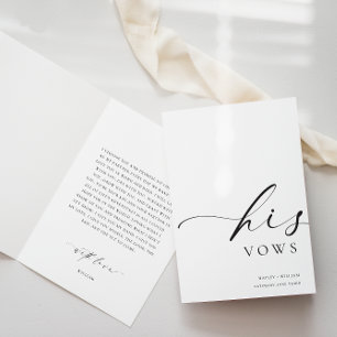 Carte Mariage Ellesmere Ses Vows
