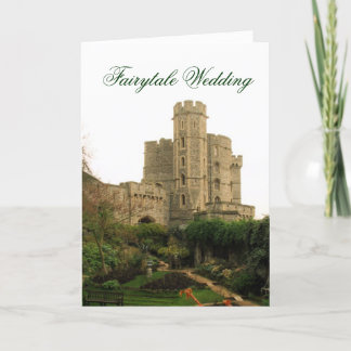 Carte Mariage Fairytale