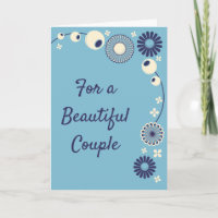 Mariage Félicitations Message personnalisé Fleur b