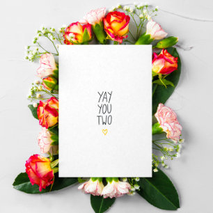 Carte mariage/Fiançailles