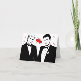 Carte Mariage gay - demande spéciale