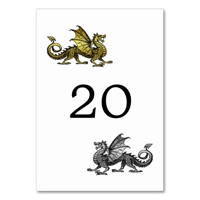 Carte Mariage Gold Silver Dragon (Par défaut)