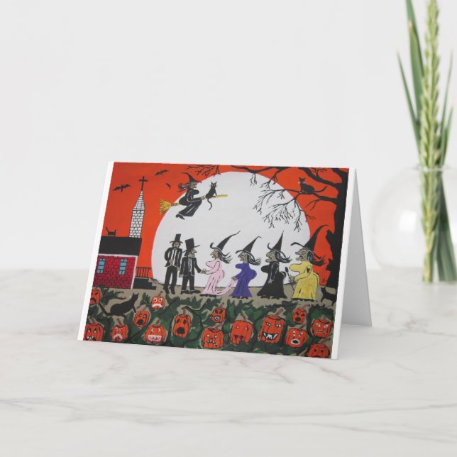 Carte Mariage Halloween (Devant)