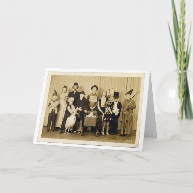 Carte Mariage Halloween éffrayant (ou) (Devant)