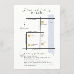 Carte mariage Invitation - Conception personnalisé