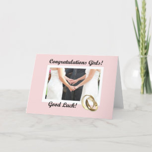 Carte Mariage lesbienne