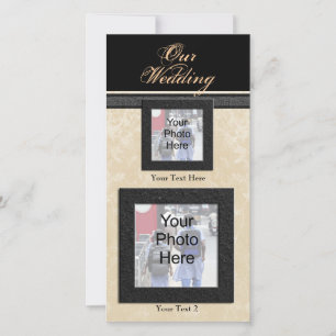 Carte Mariage photo personnalisée, Carte photo cla