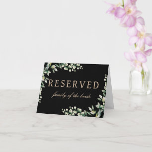 Carte Mariage réservé signe mère de la mariée