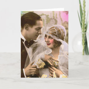 Carte Mariage romantique