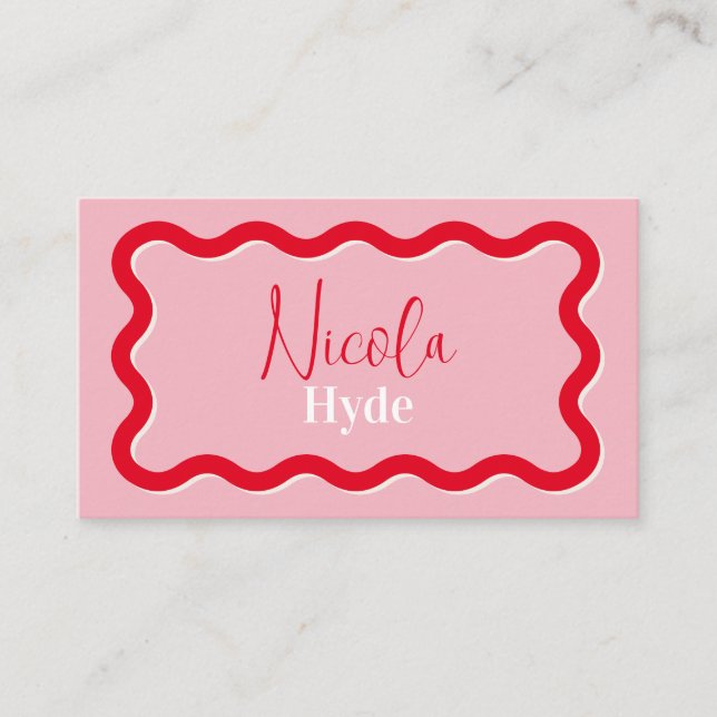 Carte Mariage rose (Devant)