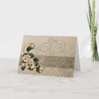 Carte Mariage Rose ivoirien