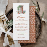 Carte Mariage Rustique Fiesta