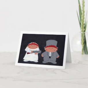 Carte mariage shotgun