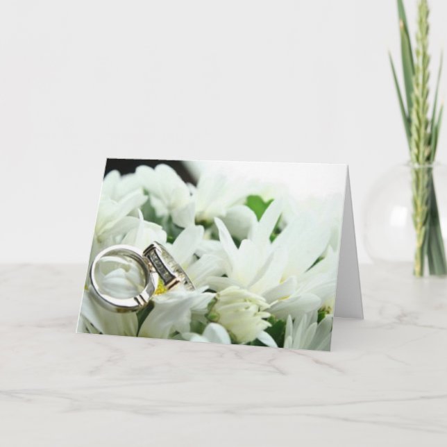 CARTE **MARIAGE** SOUHAITEZ UN * COUPLE SPÉCIAL* (Devant)