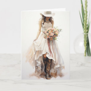 Carte Mariage Stetson & dentelle : Chasing Horizons