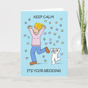 Carte Mariage Stress Bridezilla
