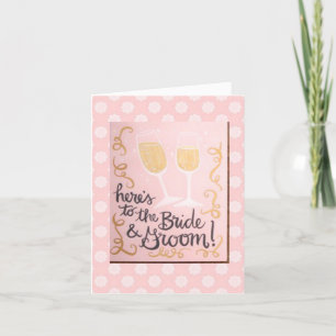 Carte Mariage "Union merveilleuse"
