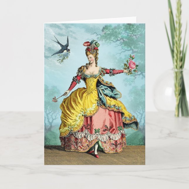 Carte Marie Antoinette (Devant)