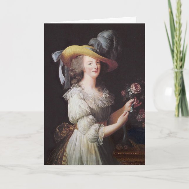 Carte Marie Antoinette (Devant)