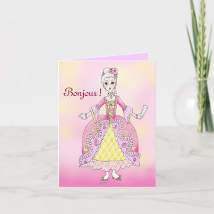 Carte Marie Antoinette