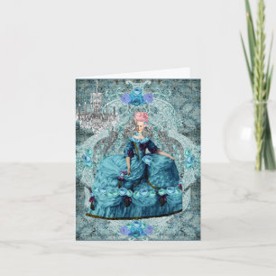 Carte Marie Antoinette Reine de France