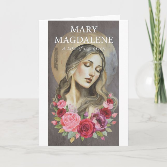 CARTE MARIE-MADELEINE UNE VIE DE DÉVOTION (Devant)