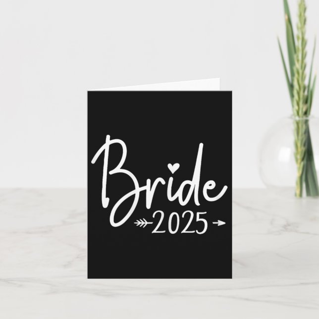 Carte Mariée Est 2025 Mariage marié (Devant)