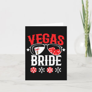 Carte Mariée Mariage de Vegas - Mariée à Vegas - Place d