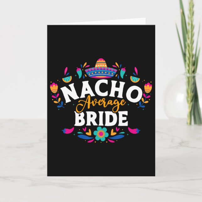 Carte Mariée Pas Comme Les Autres Cinco De Mayo Mexicain (Devant)