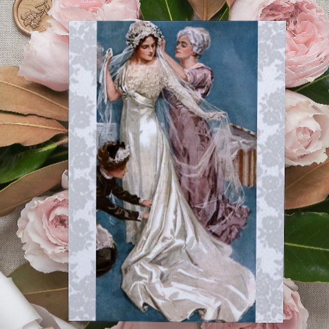 Carte Mariée Vintage (Créateur téléchargé)