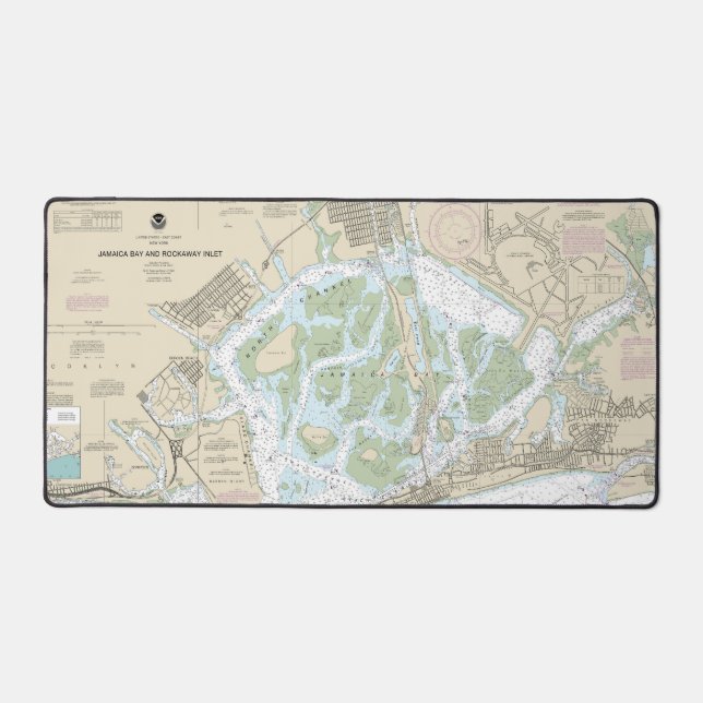 Carte marine de Jamaica Bay et Rockaway Inlet (Recto)