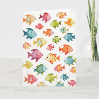 Carte Marine Life Fathers Day Draw Card