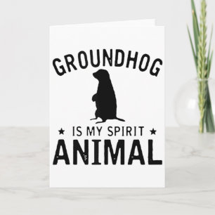 Carte Marmotte Est Mon Animal Spirituel - Drôle Ta