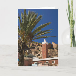 Carte MAROC, Anti Atlas, TAFRAOUTE Zone : ADAI, rouge