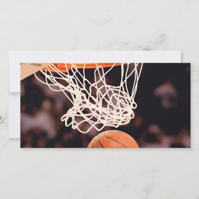 Carte Marquage au basket-ball (Devant)