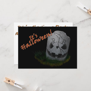 Carte Marqueur de tombe du cimetière de la RIP d'Hallowe