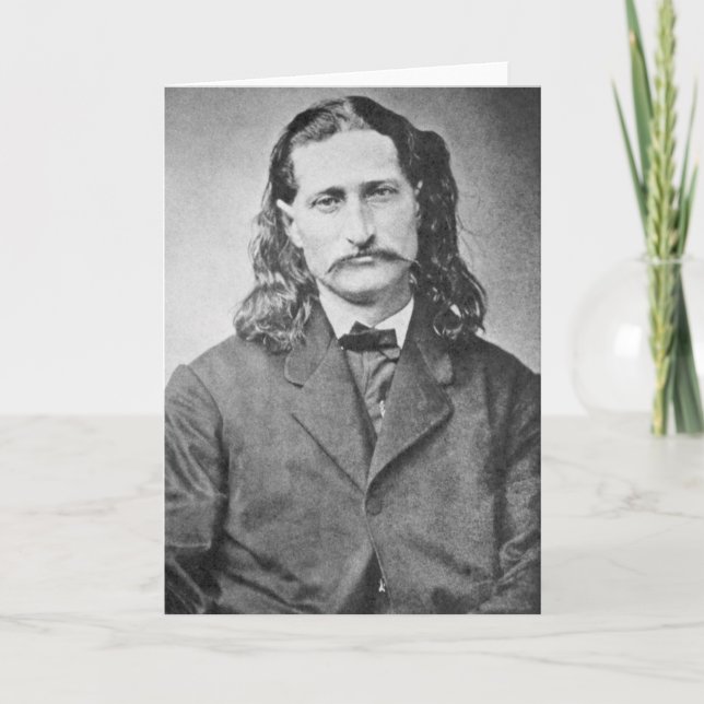 Carte Marshal Wild Bill Hickok Old West Gunfighter (Devant)