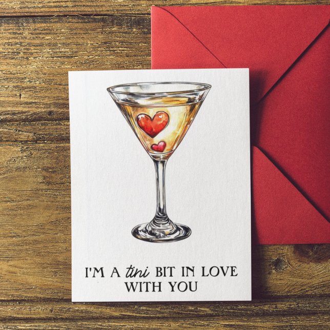 Carte Martini Saint-Valentin drôle (Créateur téléchargé)