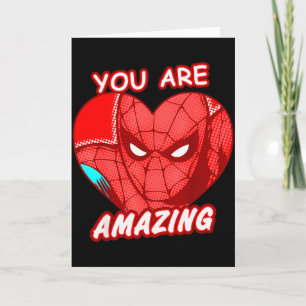 Carte Marvel Saint-Valentin Spider-man Vous êtes Incroya