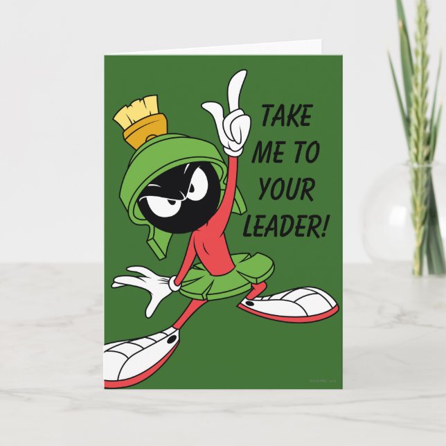 Carte MARVIN LA PROclamation MARTIAN™ (Devant)