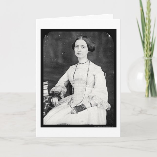 Carte Mary A. Bartlett Daguerreotype 1853 (Devant)