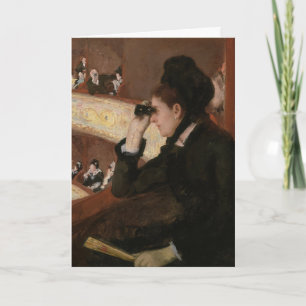 Carte Mary Cassatt - Dans la loge