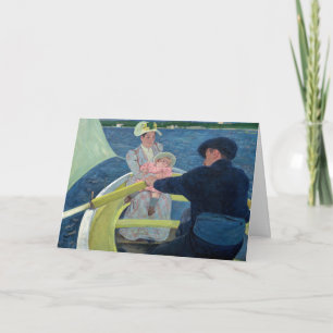 Carte Mary Cassatt - La fête de la navigation