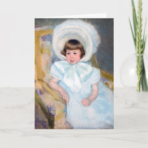Carte Mary Cassatt - Portrait de Louise-Aurore Villeboeu