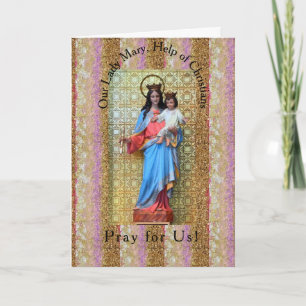 Carte Mary, Help of Christians Card