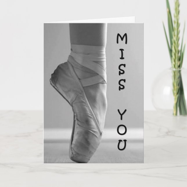 CARTE MAS YOU - BALLET STYLE (Devant)